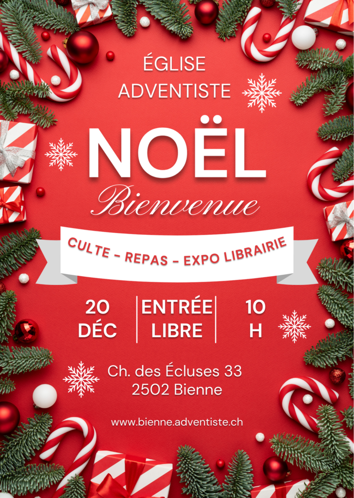 flyer noël église adventiste bienne