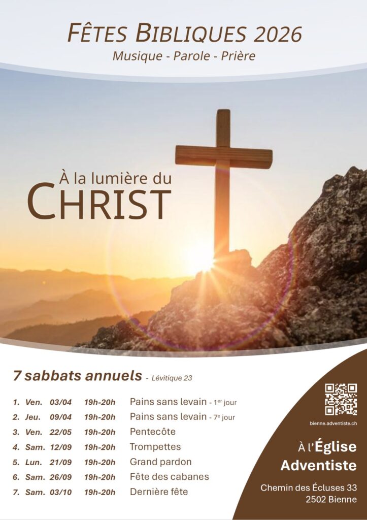 fêtes bibliques église adventiste bienne