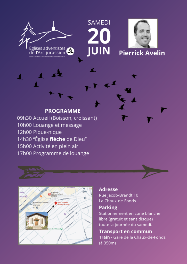 Pierrick Avelin - église adventiste la chaux-de-fonds